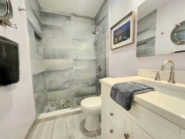 updated bathroom