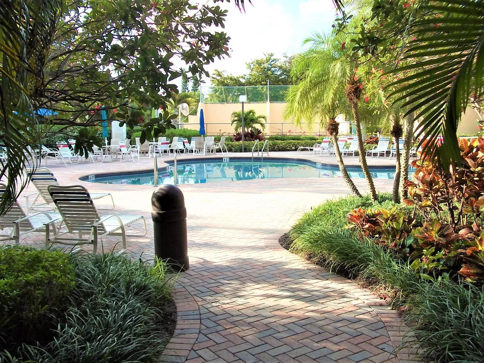 main pool north entrance