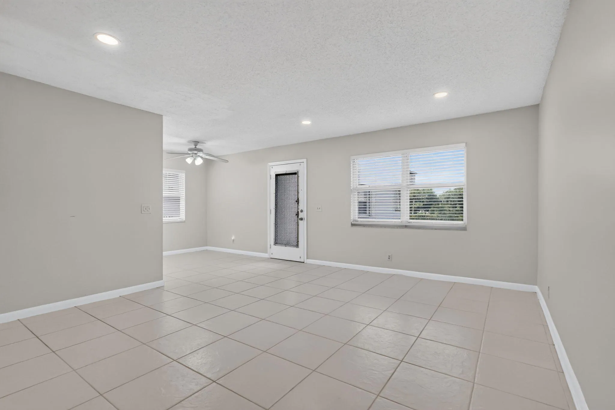 Living room & front door