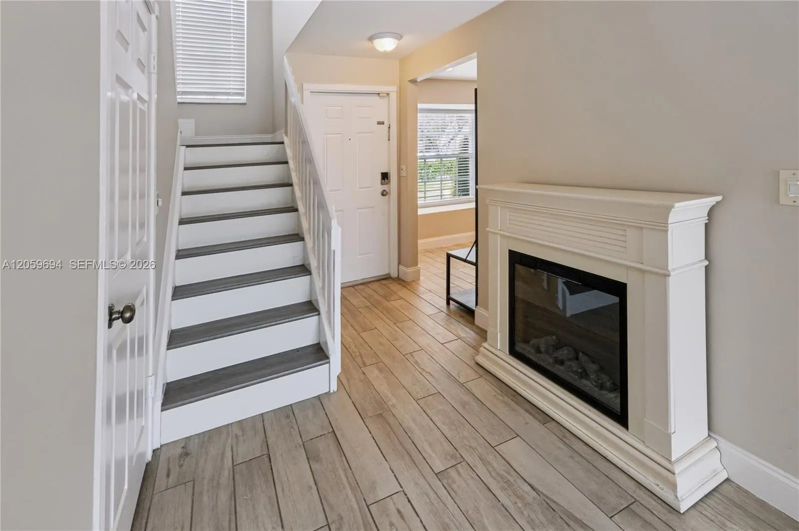 Faux Fireplace