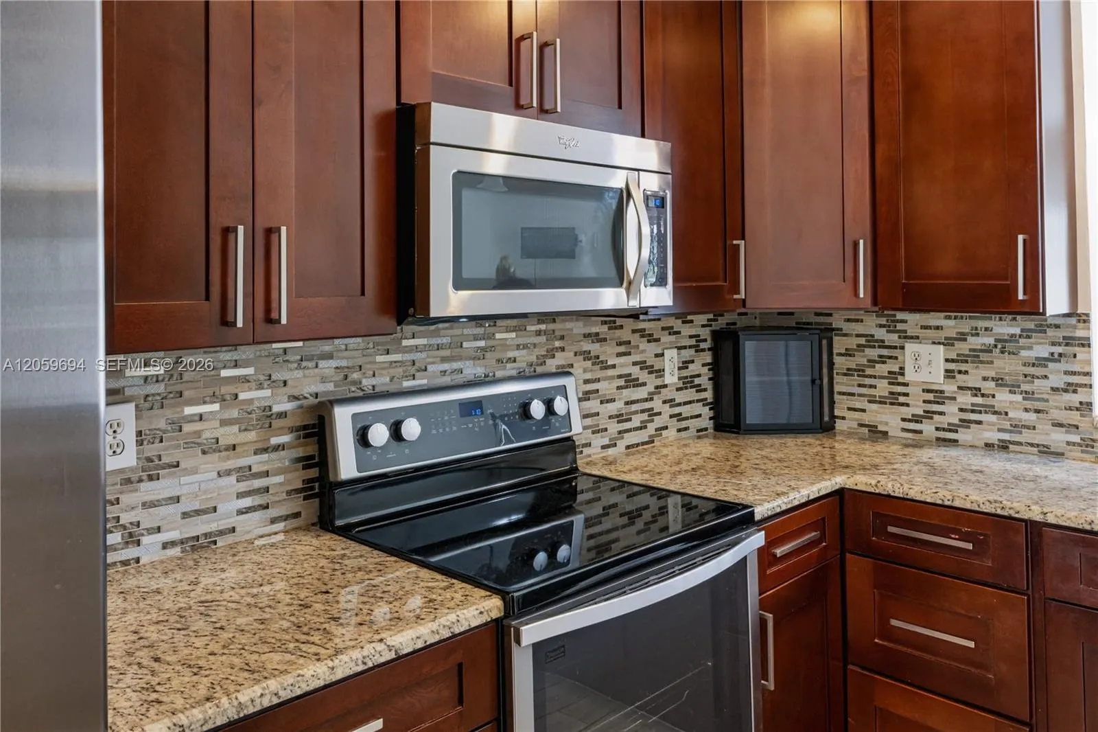 Wood Cabinets, Granite Countertops