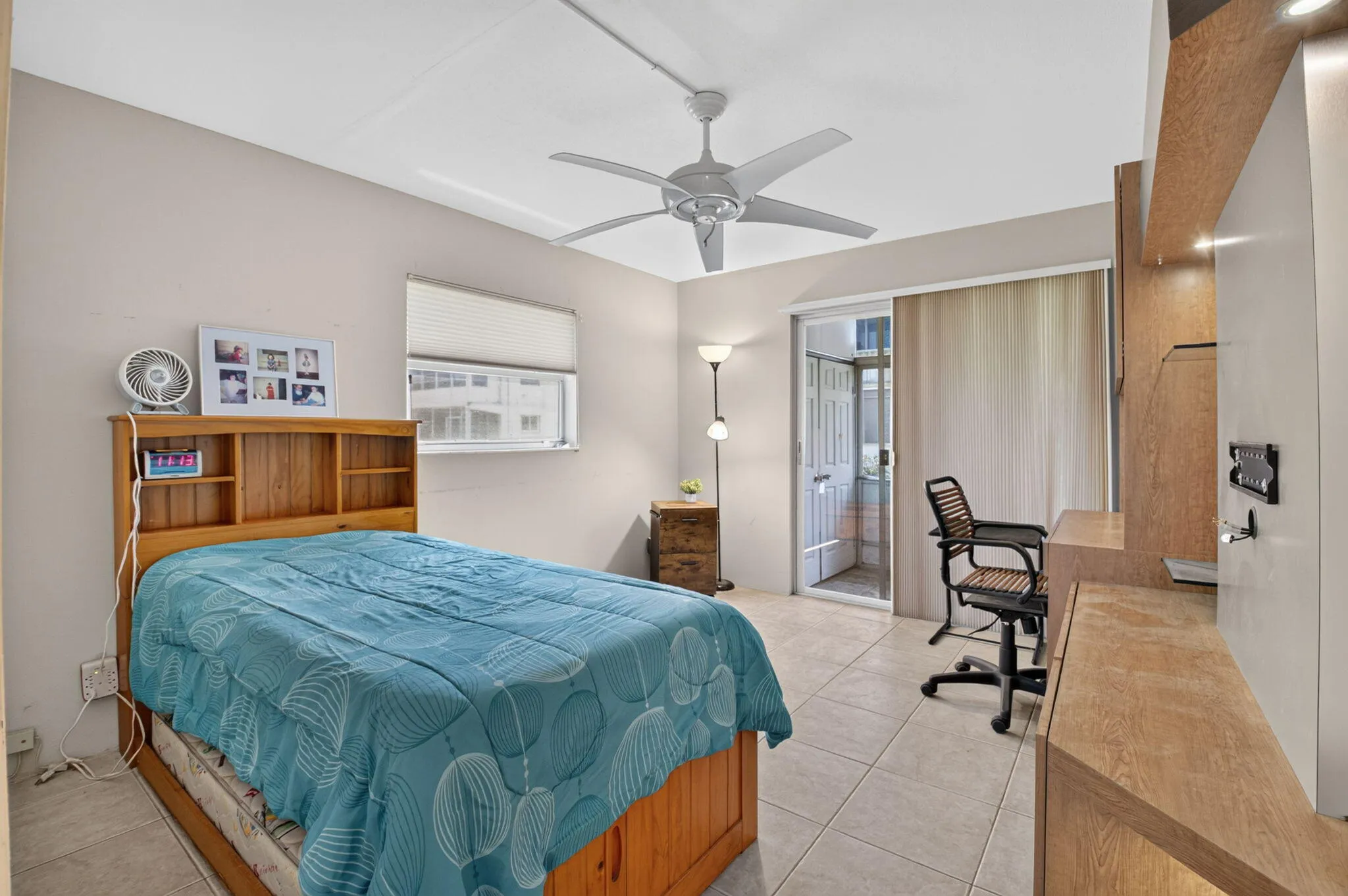 SECOND BEDROOM OPENS TO THE SCREEN PATIO