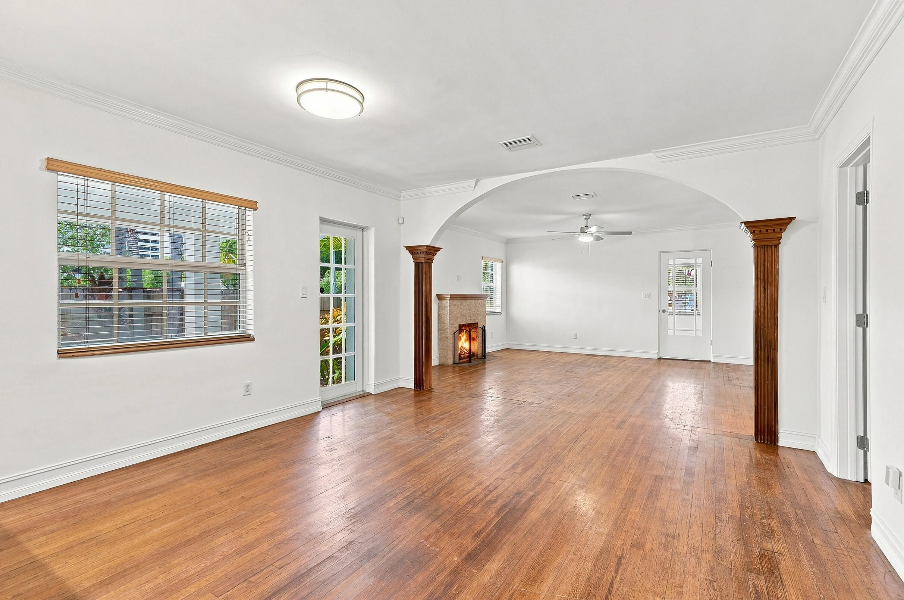 Dining Room to Living Room