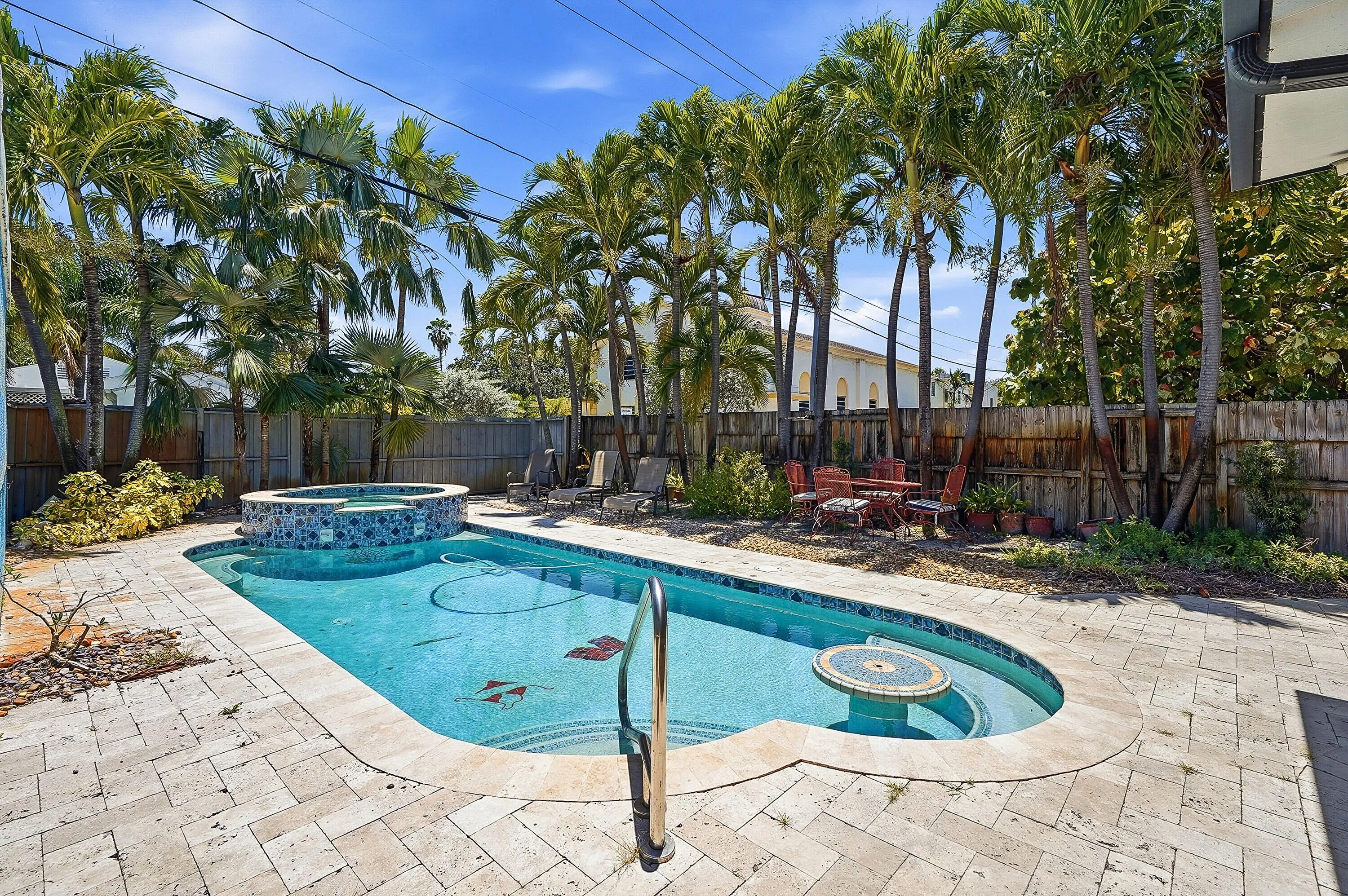Swimming pool and spa