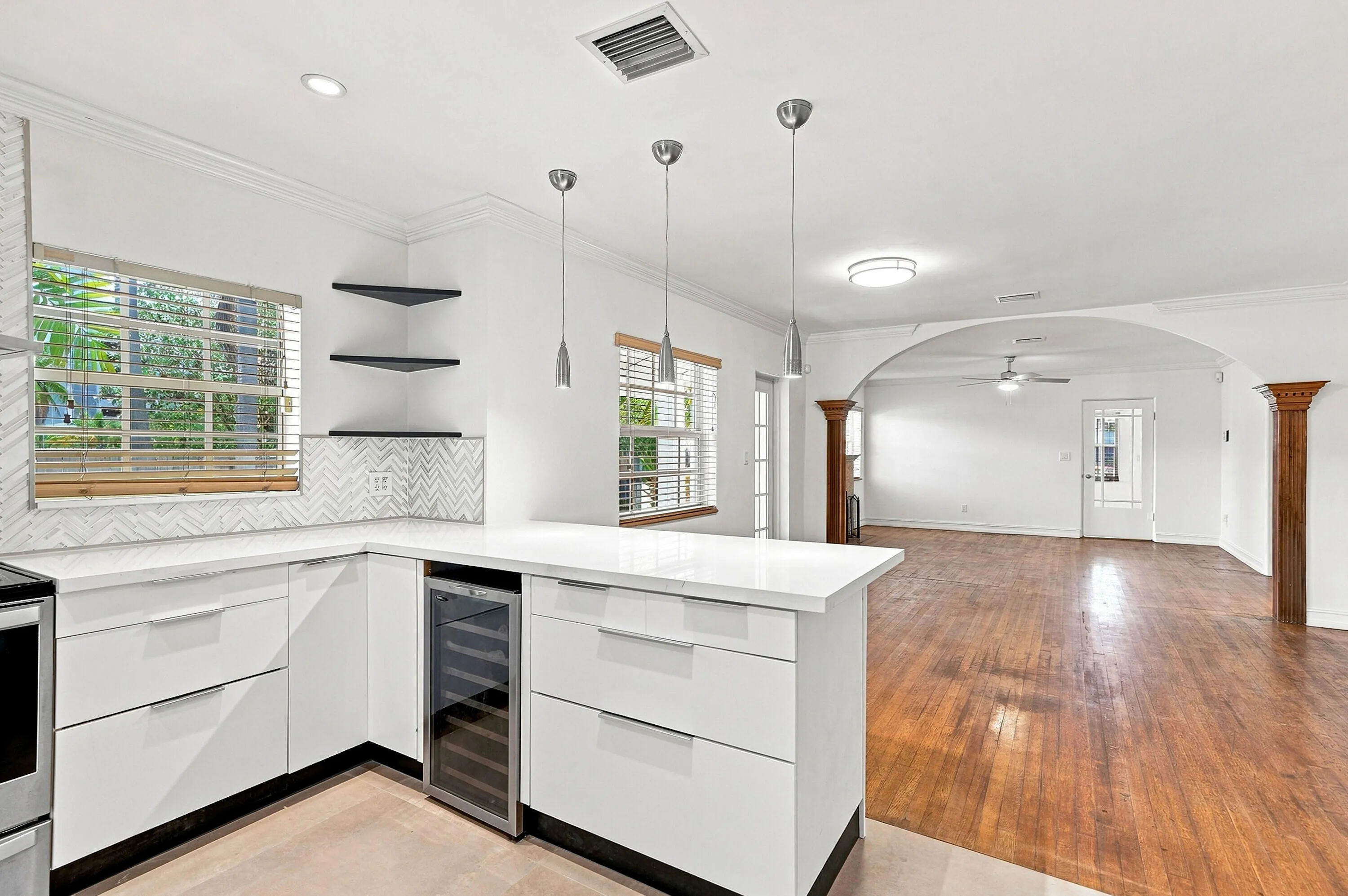 Kitchen to Dining Room