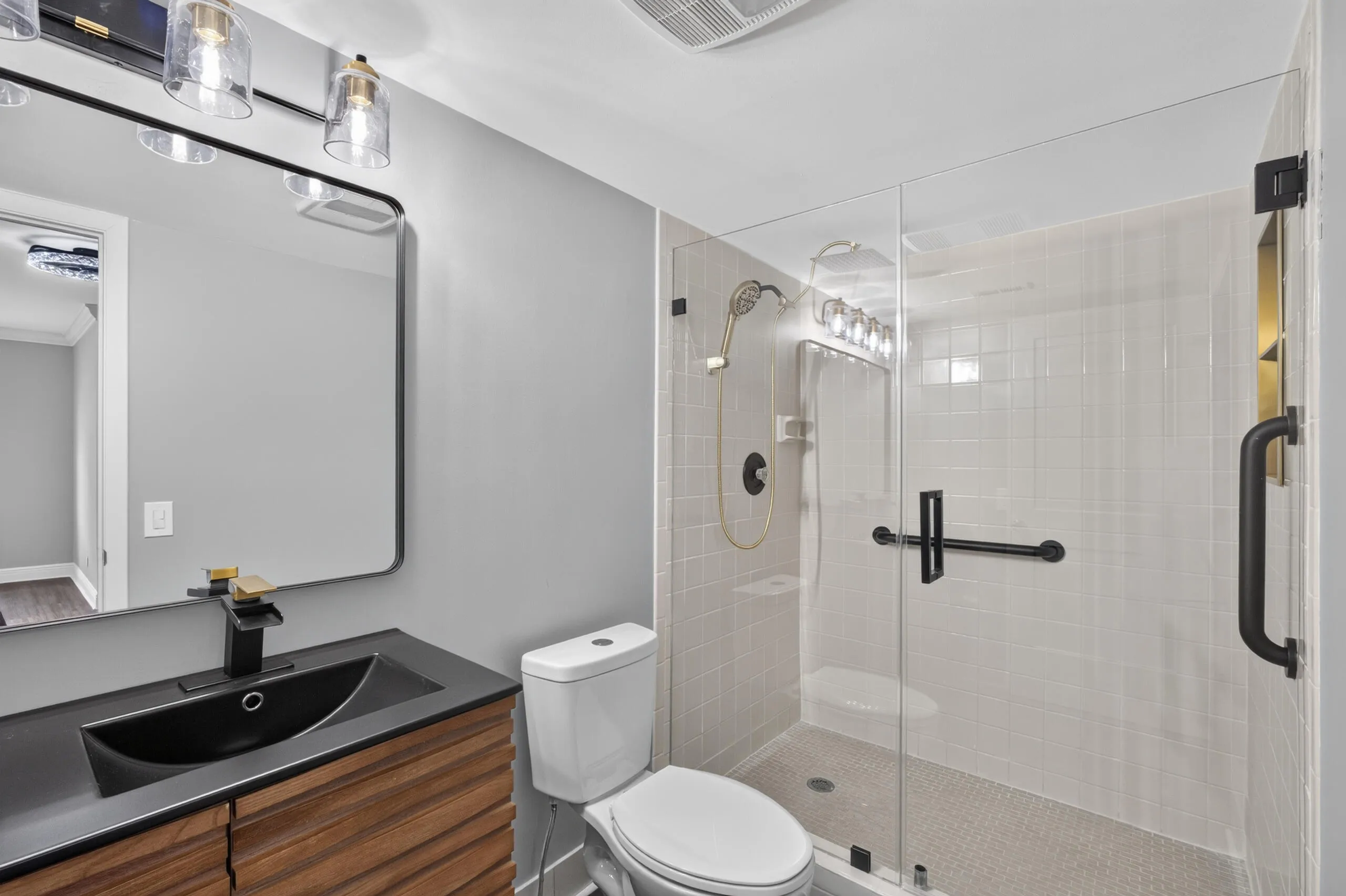 Primary bathroom.