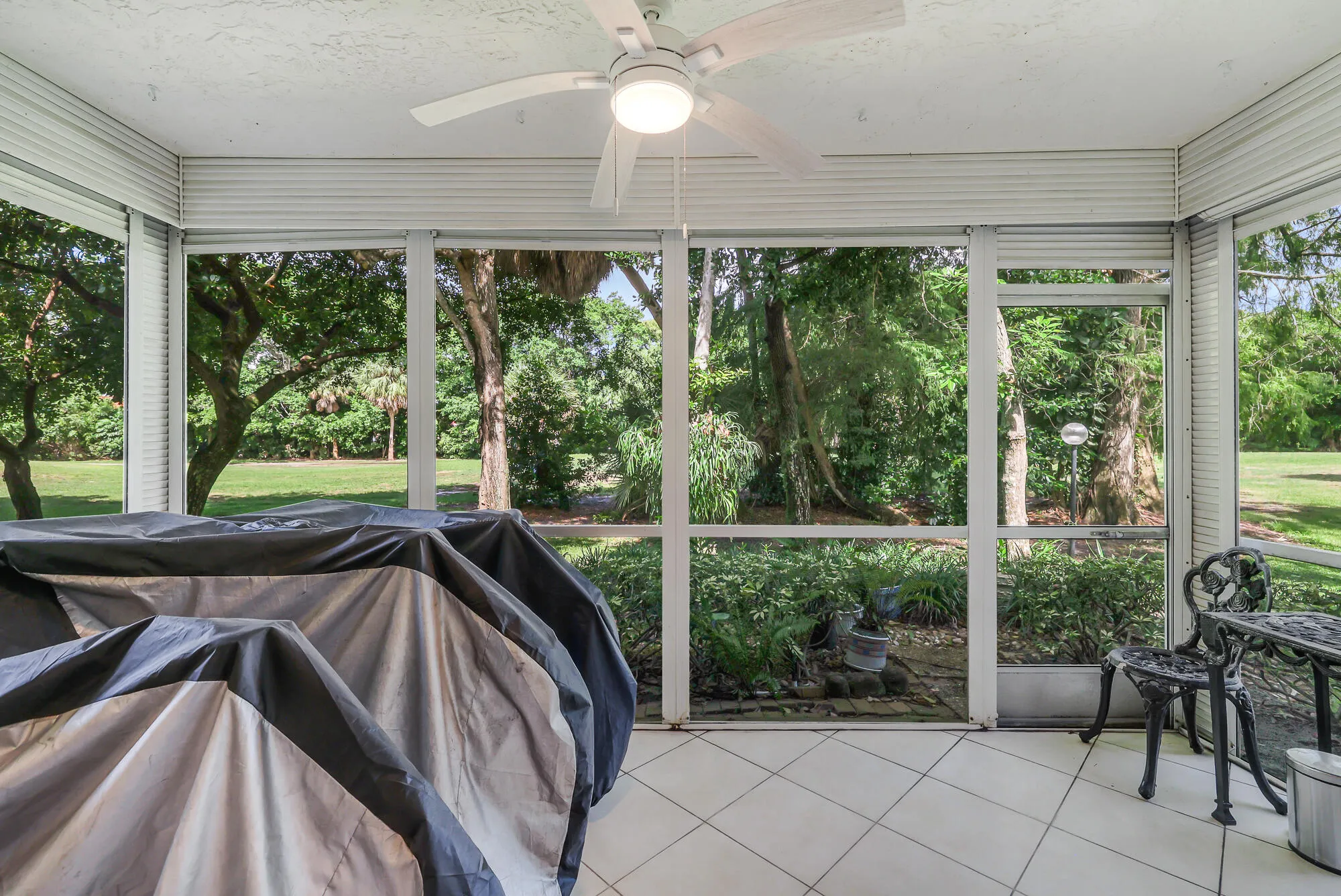 Screened-in patio