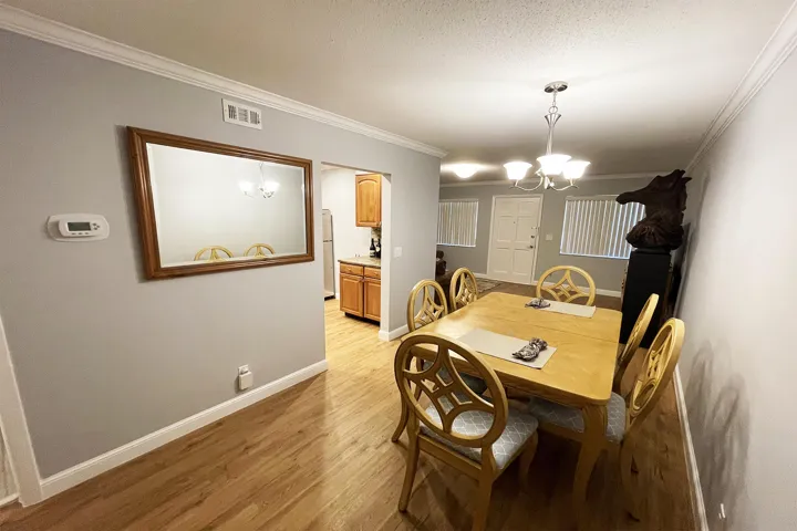 Dining to entry way