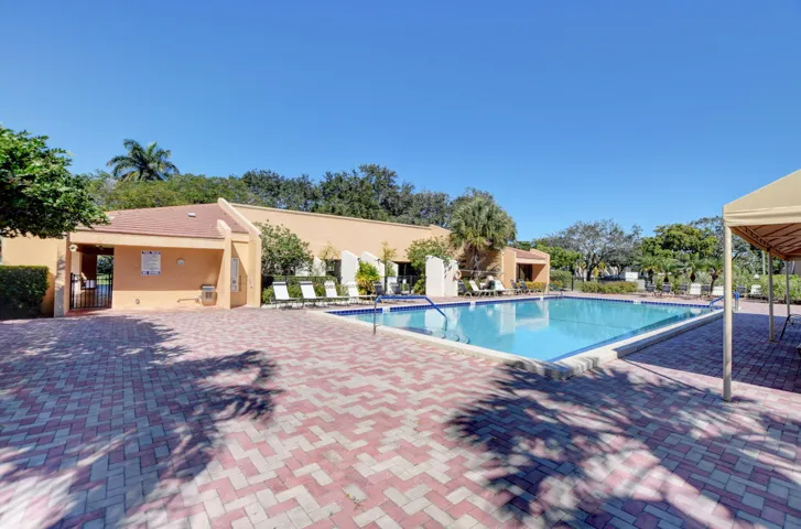 Take a dip in the community pool.