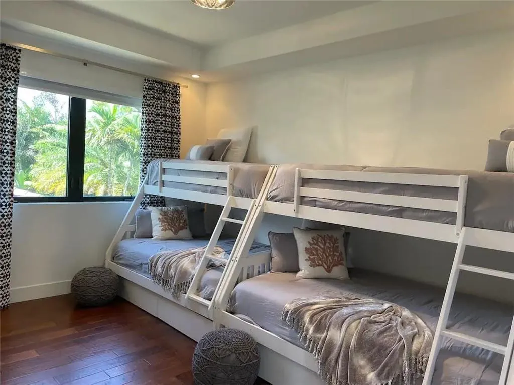 Bedroom #3- 2 Doubles & 2 Twins- Walk in Closet
