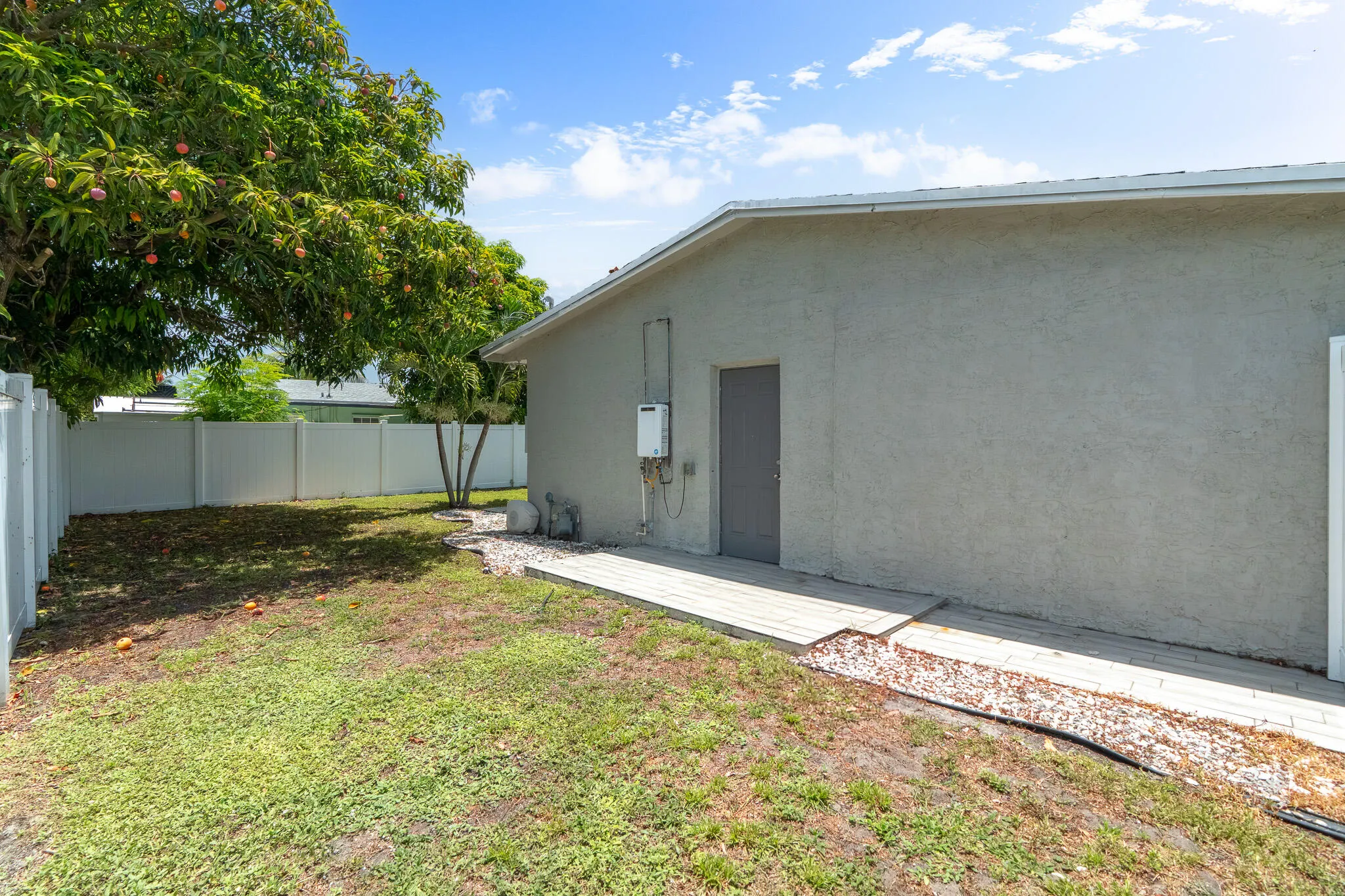 Side of house