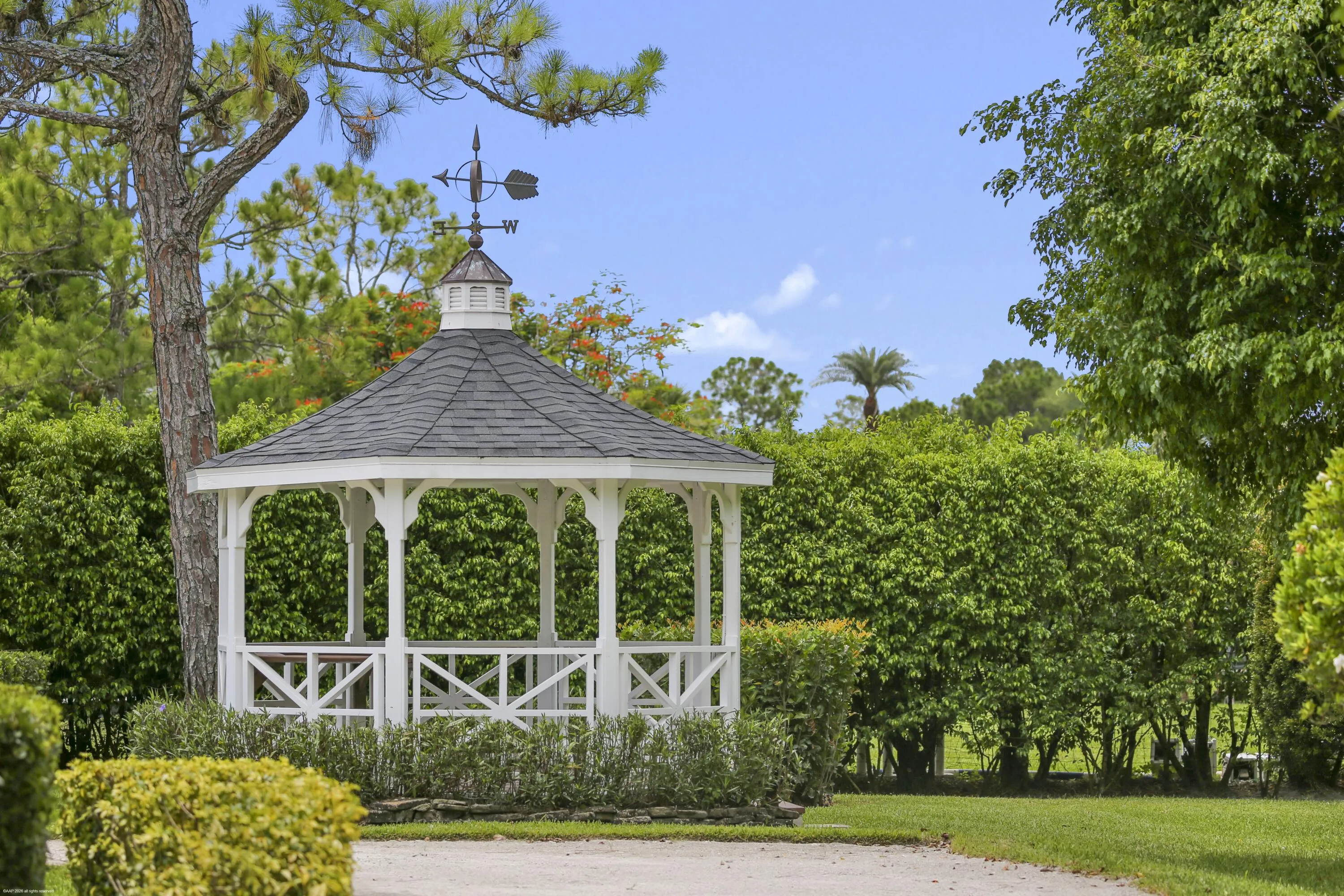 Gazebo viewing area