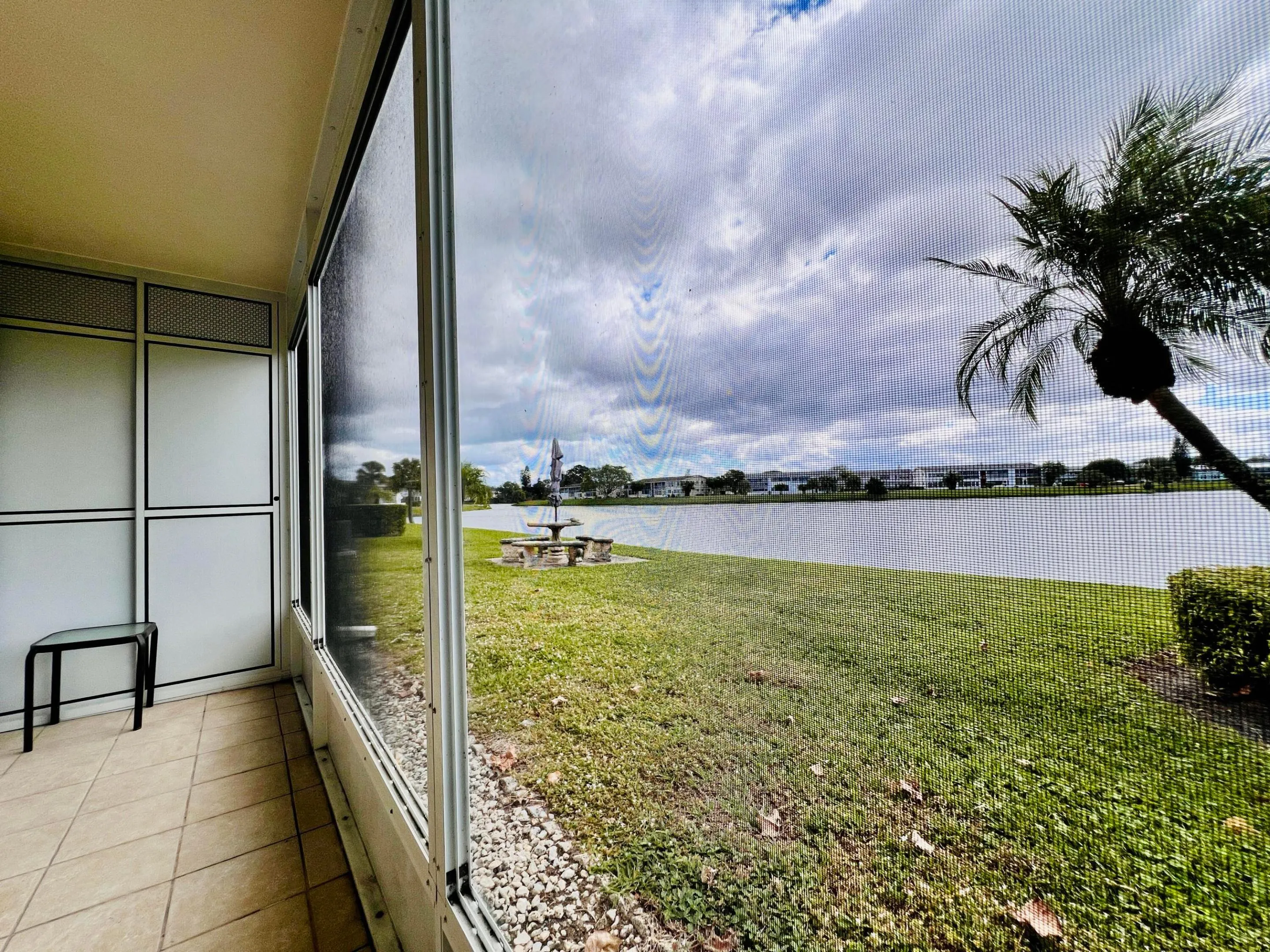 Long Screened Lanai Offers The Perfect Spot to Take in the WATER VIEWS!