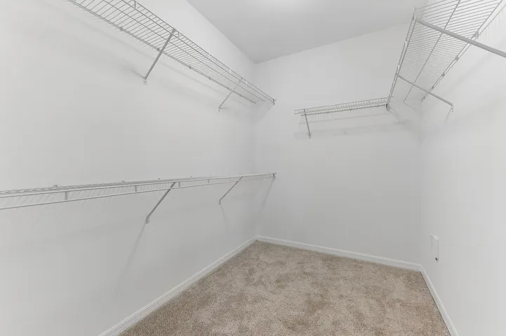 Primary walk in closet