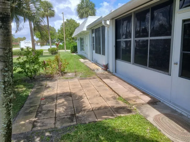 Rear Patio