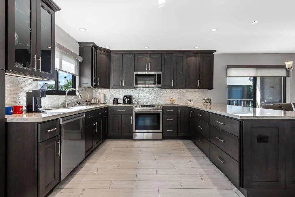 open concept kitchen