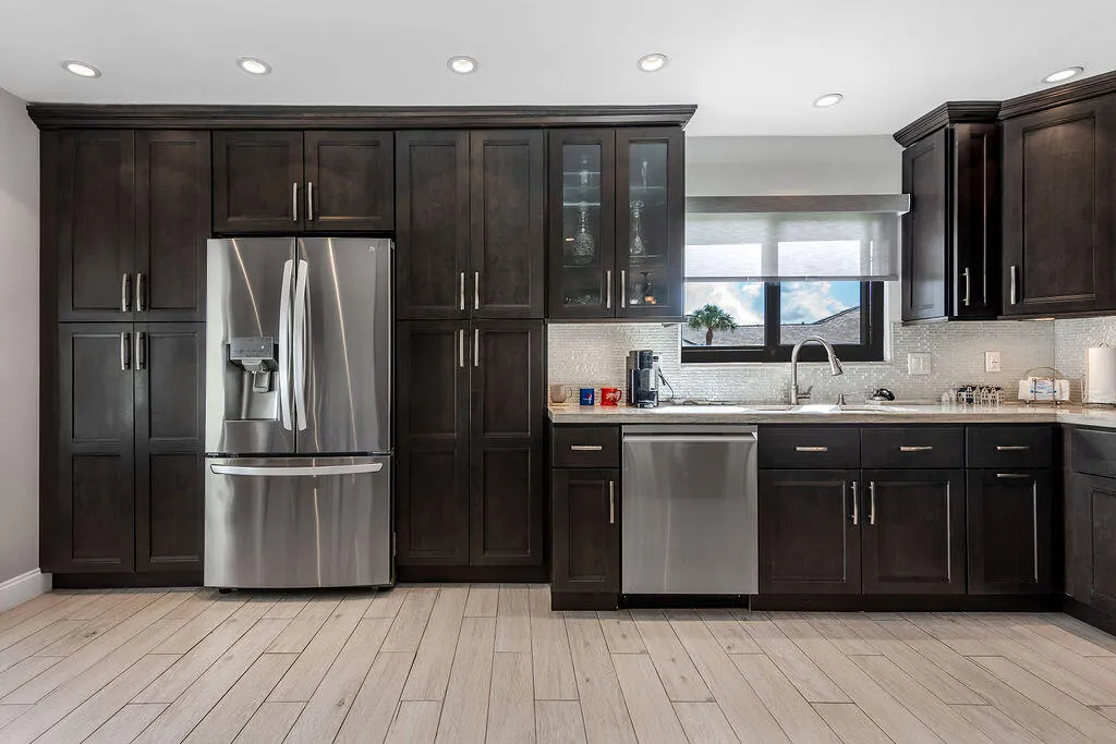 open concept kitchen
