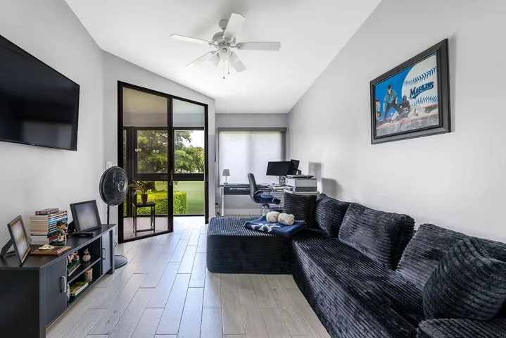 den or office which can easily be converted into a third bedroom