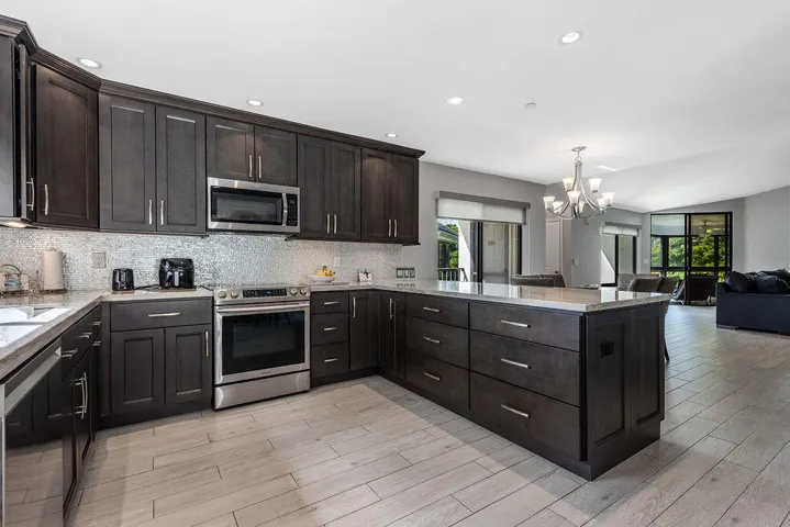 open concept kitchen