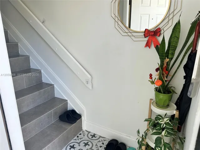 Foyer to stairs
