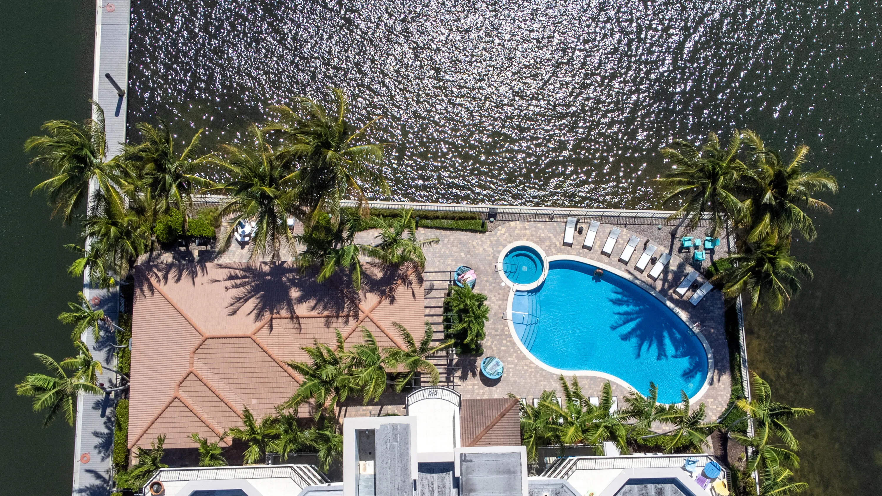 Arial of Pool
