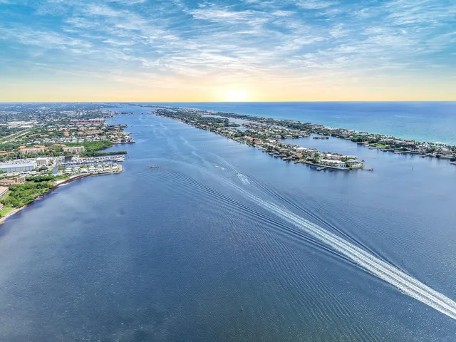 Look over to the Mansions in Manalapan