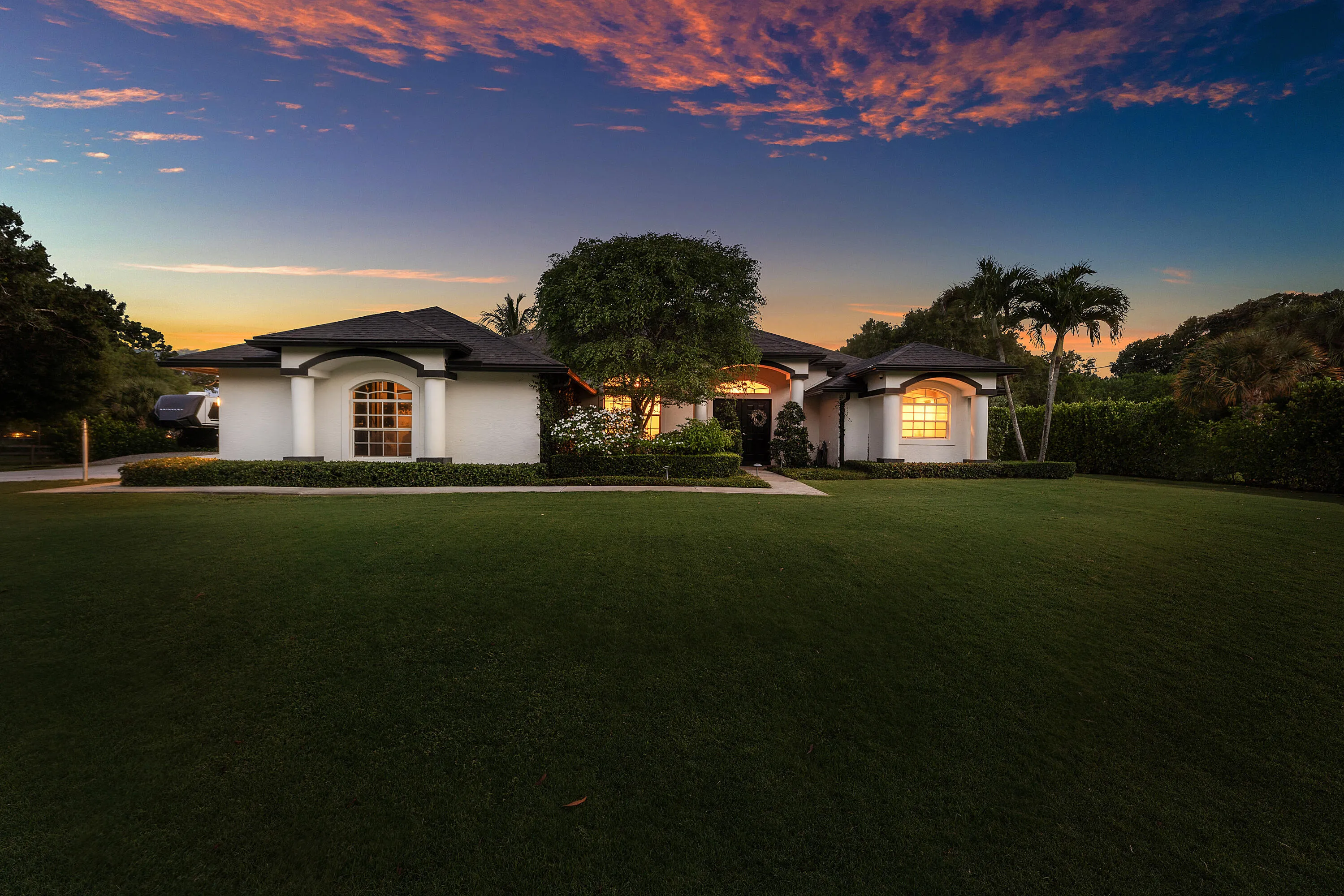 sunset exterior