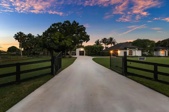 sunset exterior