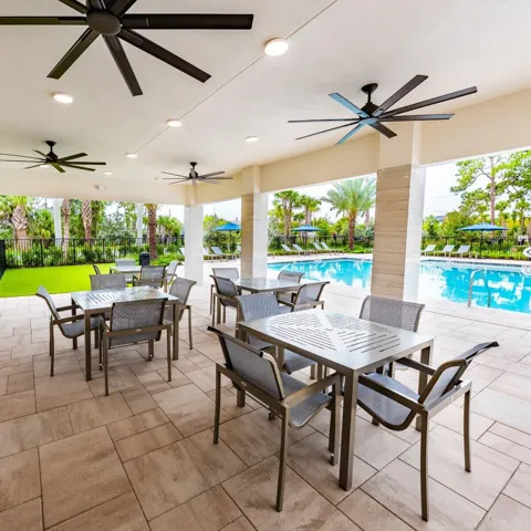 Cabana area