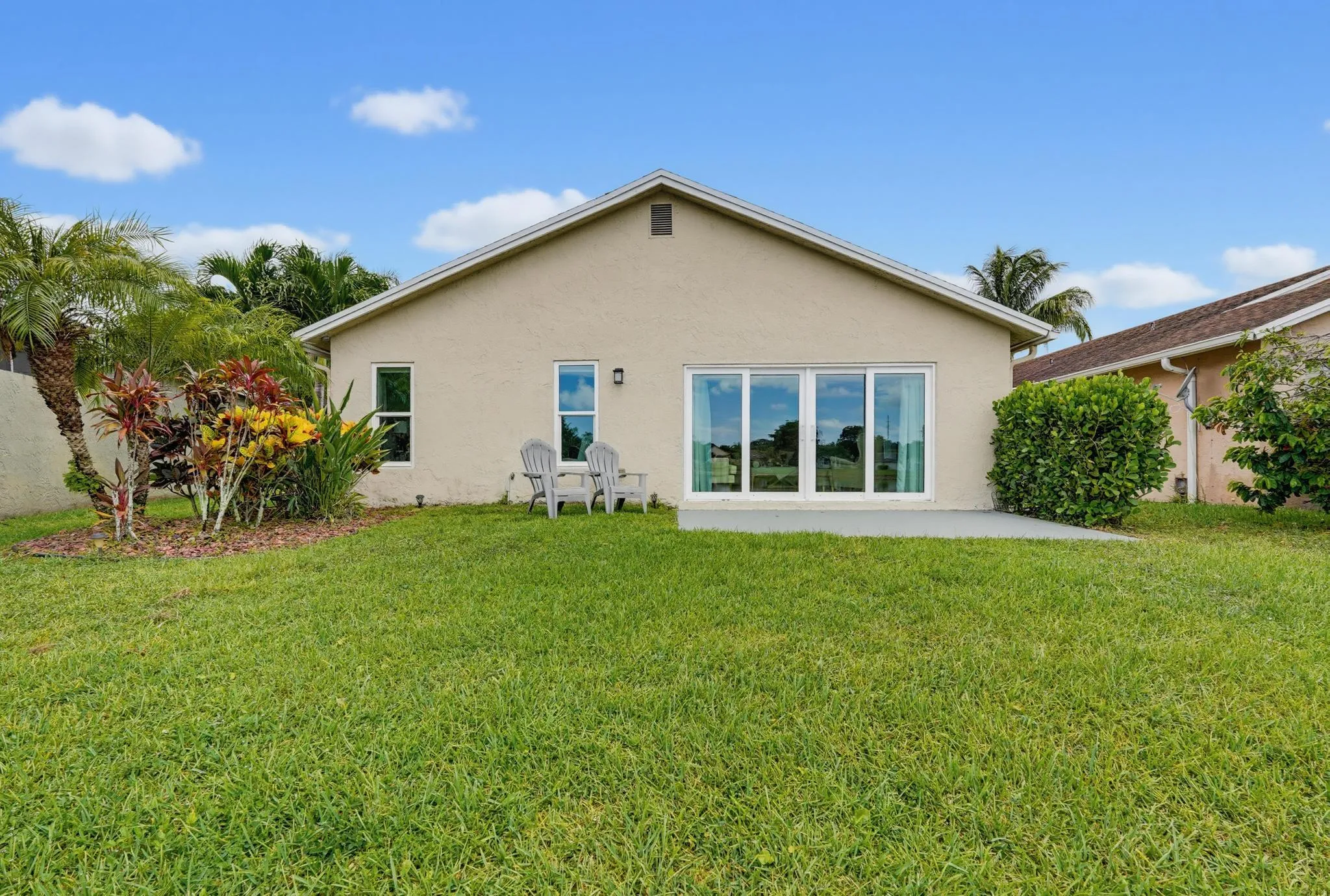 Plenty of space for outdoor gatherings