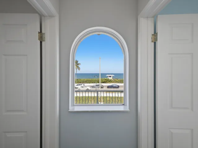 Hallway Window to Ocean