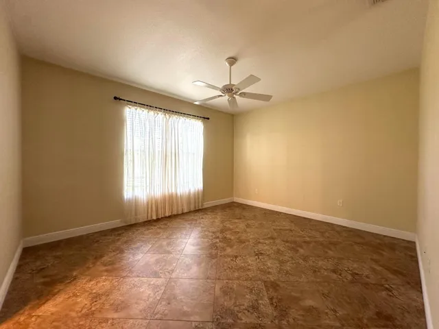 Spacious master bedroom