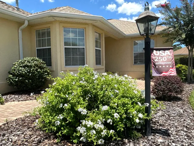 Beautifully landscaped