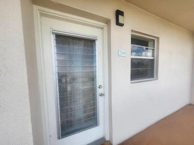 Front door 209