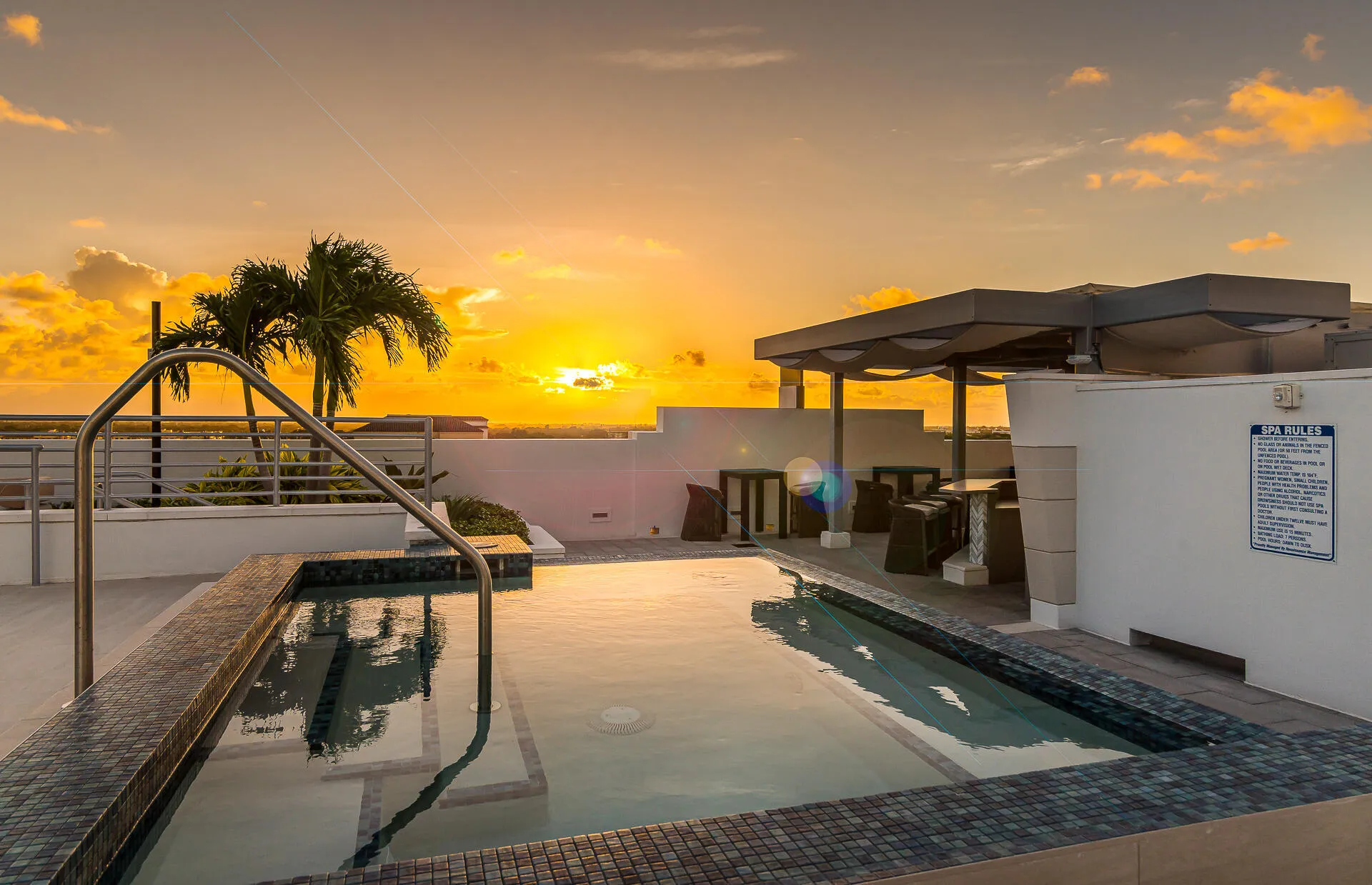 15 Rooftop Sunset