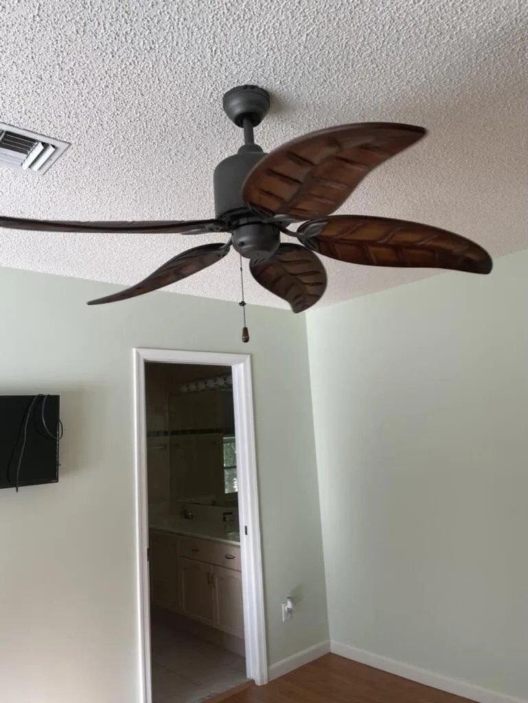 Fan At Master Bedroom