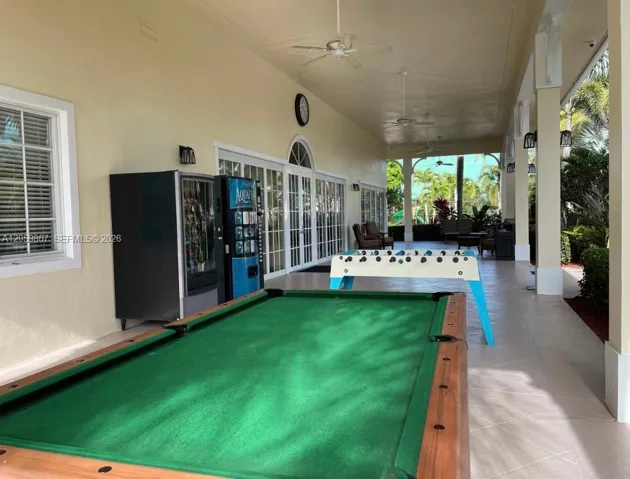 Clubhouse. Game area
