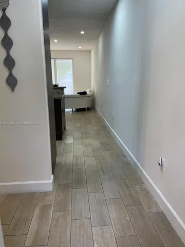 First floor, downstairs.