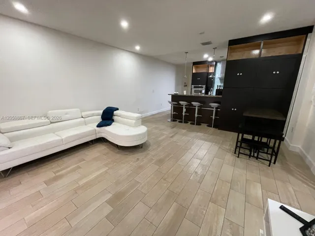 Dinning room/living room. Open-concept design