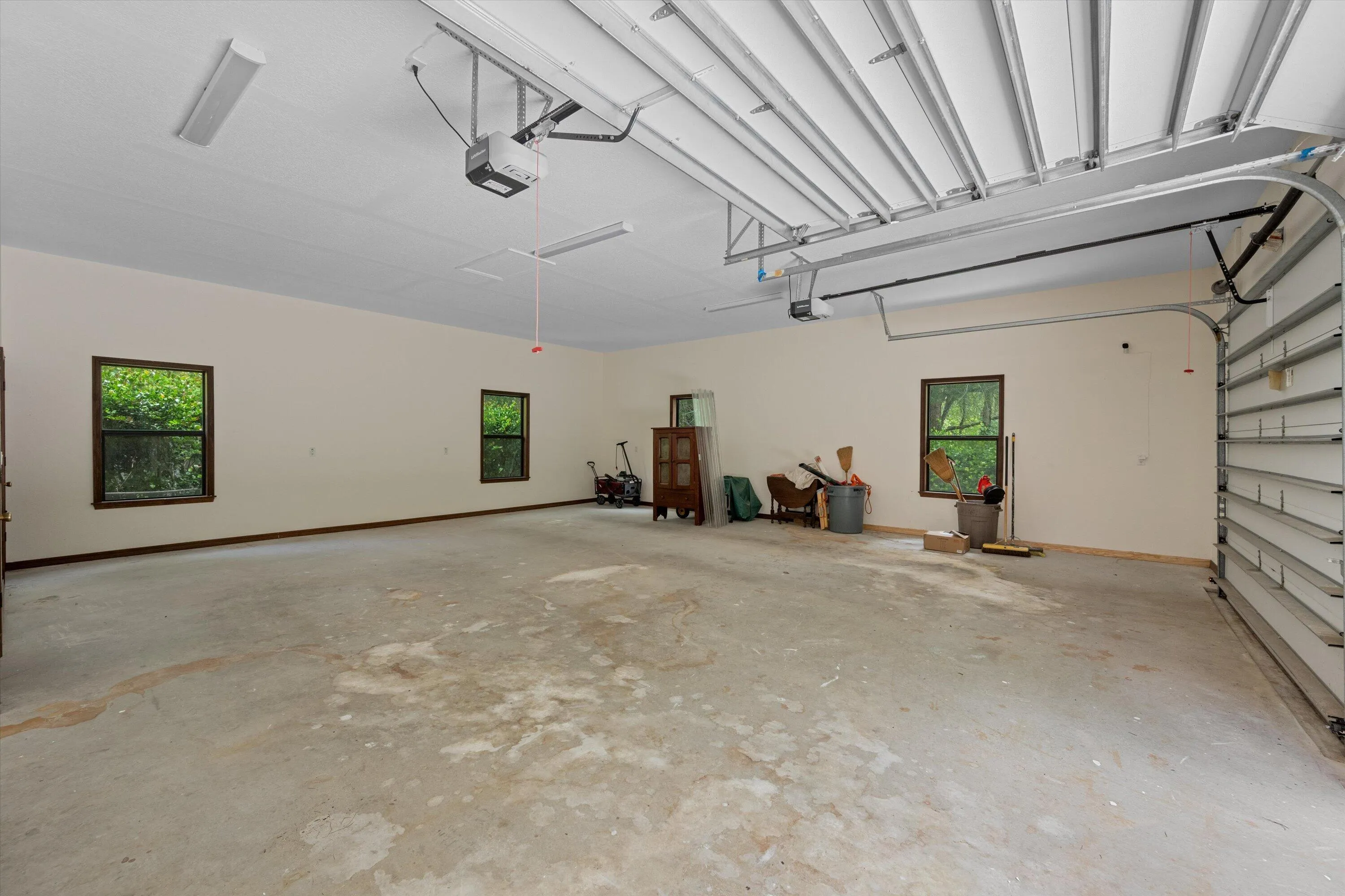 Garage With Storage