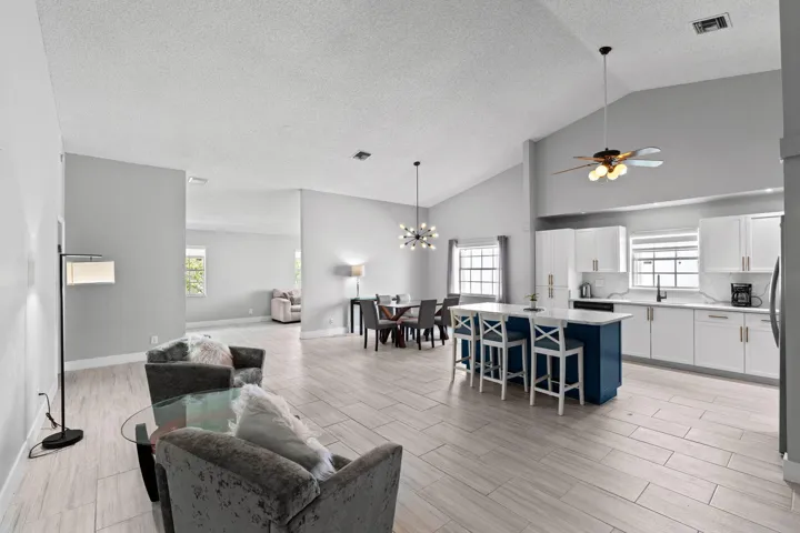 living room/dinning area/kitchen