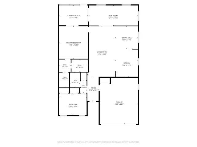 Floor Plan with measurements