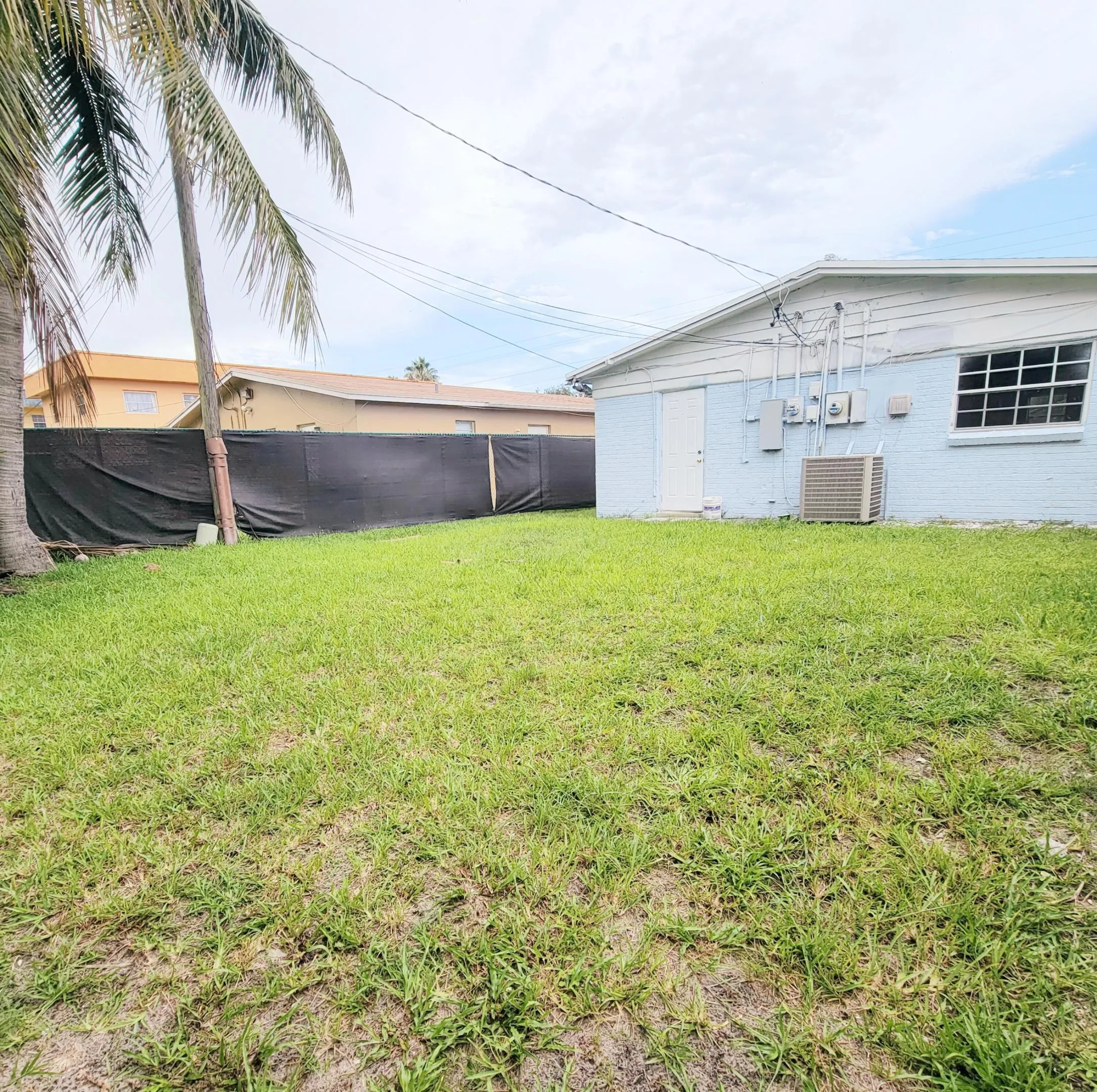 Private Fenced in Backyard