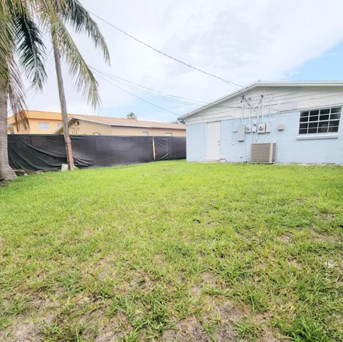 Private Fenced in Backyard