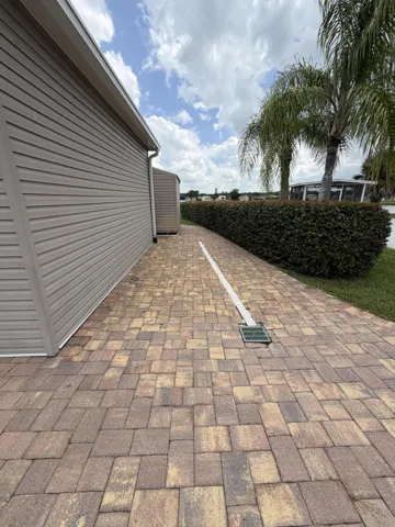 South side- Pavers