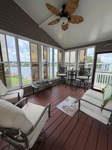 Enclosed Sun Room