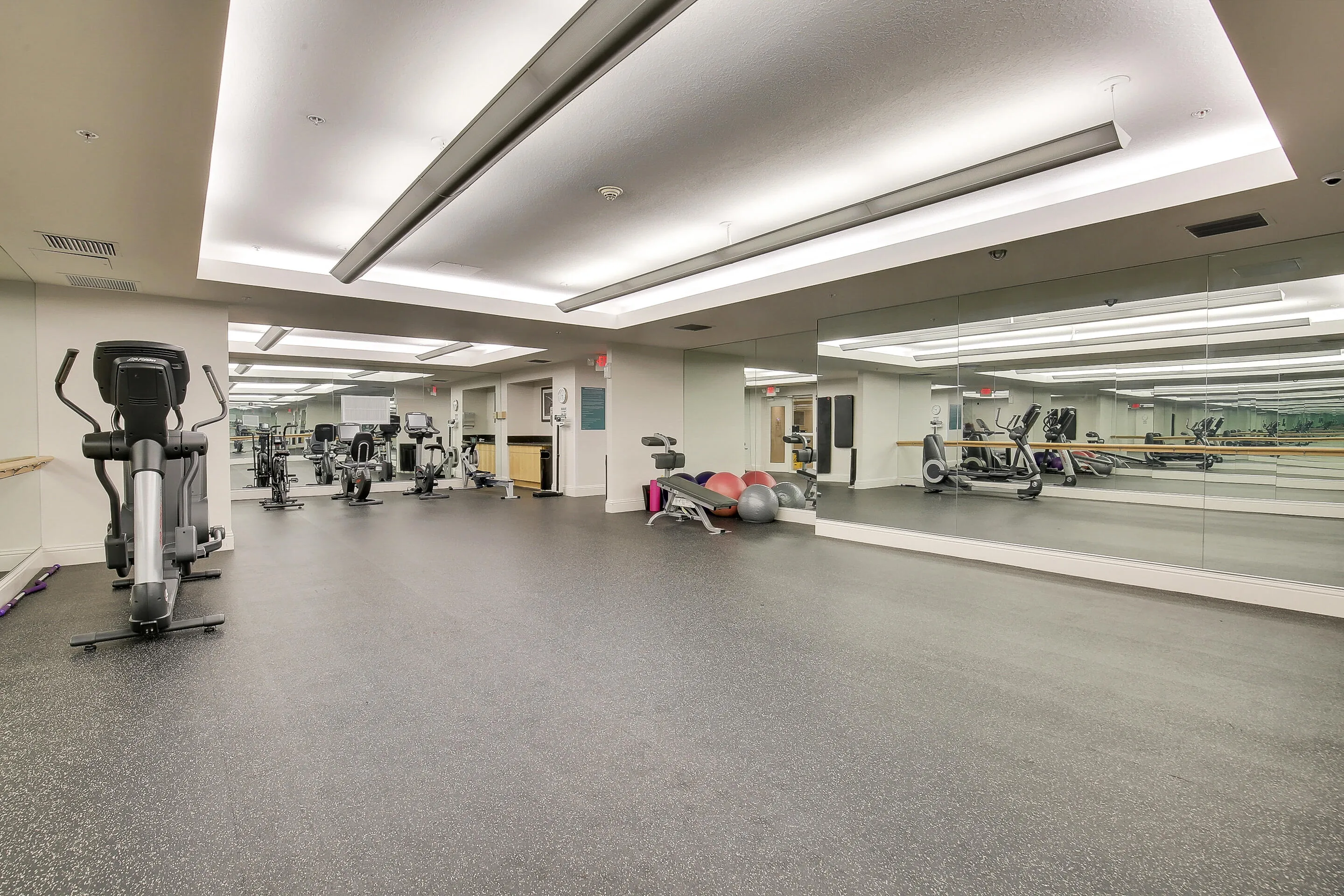yoga room