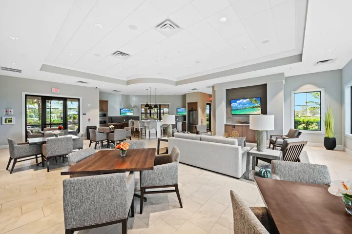 Recreation room that can be rented for gatherings