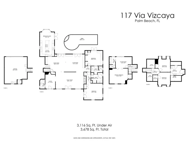 117 Via Vizcaya Floor Plan (1) pool