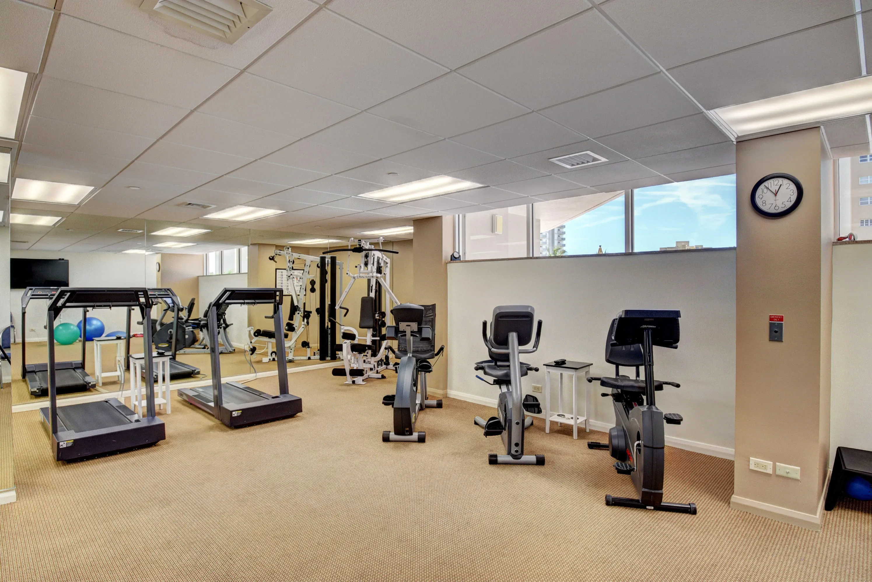 fitness center